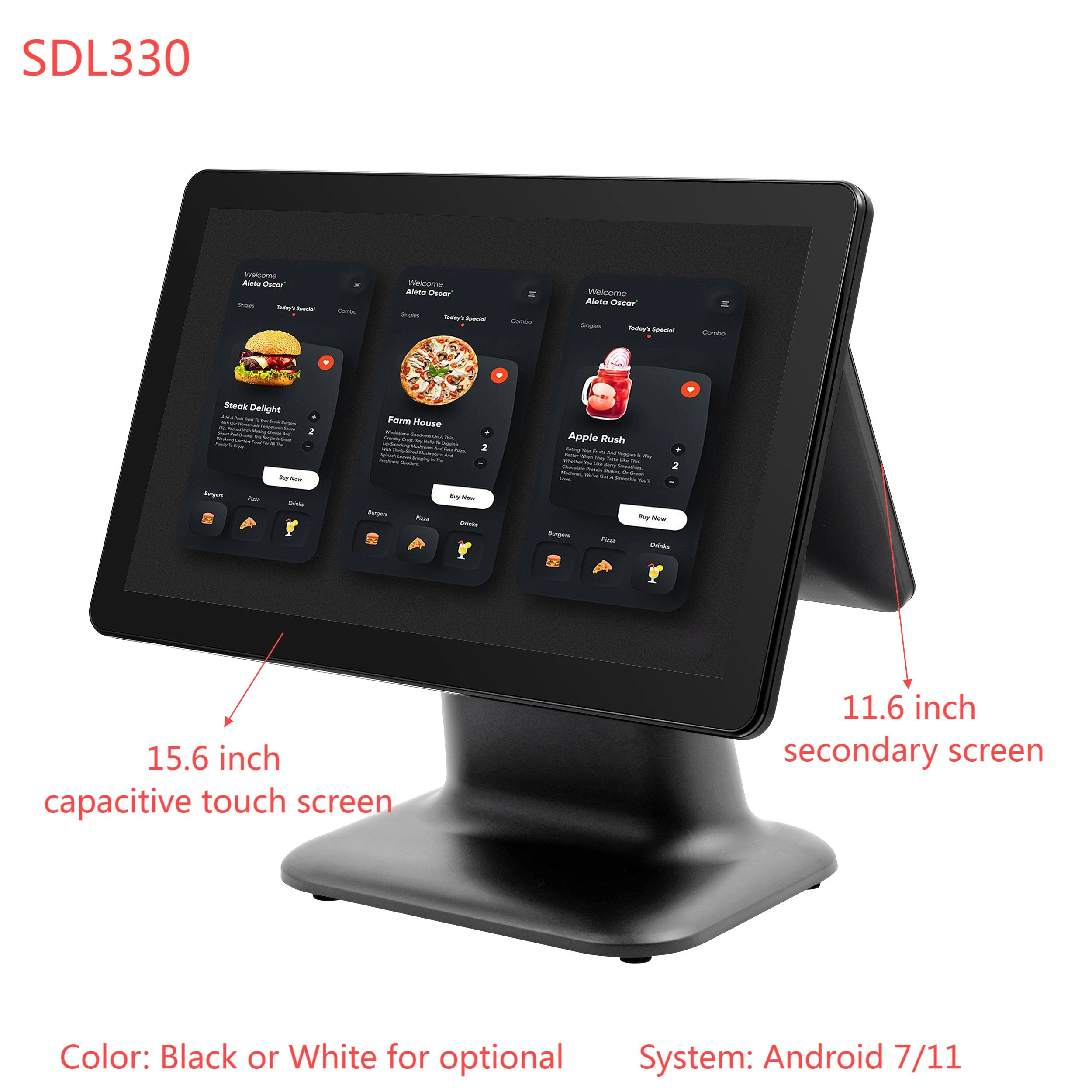 android cash register dual screen size