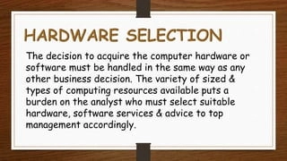 Business Hardware Selection Criteria