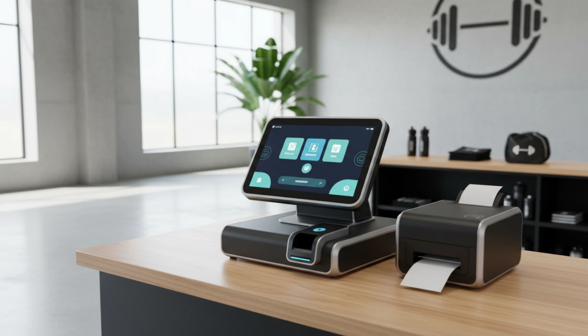 Matériel POS pour salle de sport, conception durable et personnalisée