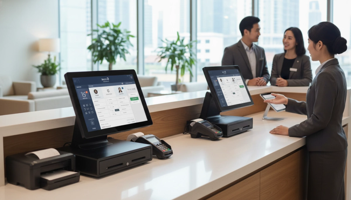 Hotel Front Desk POS Terminal Solutions