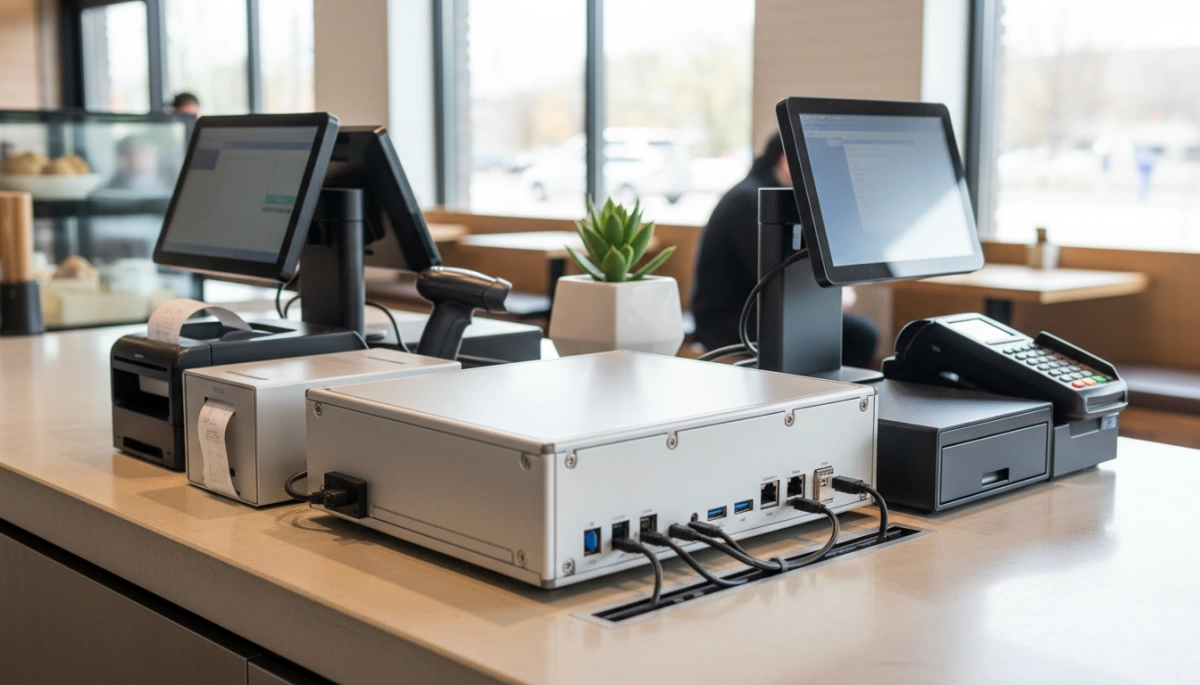 Industrie POS Hardware Konnektivität und Modularität