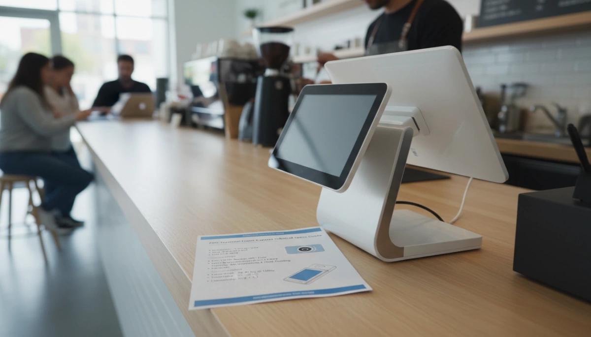 Technische Spezifikationsübersicht für die Frontkamera des POS-Terminals