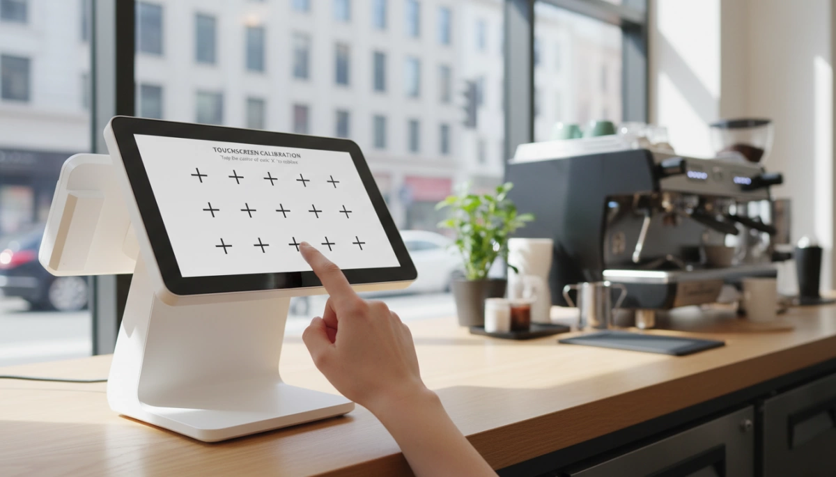 Anleitung zur Kalibrierung des Touchscreens am POS-Terminal