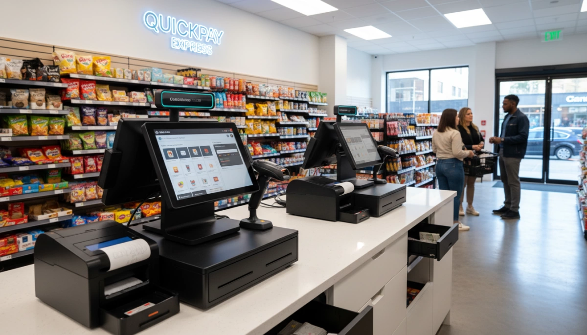 Terminali POS potenti per vendite di negozi di convenienza al massimo delle prestazioni