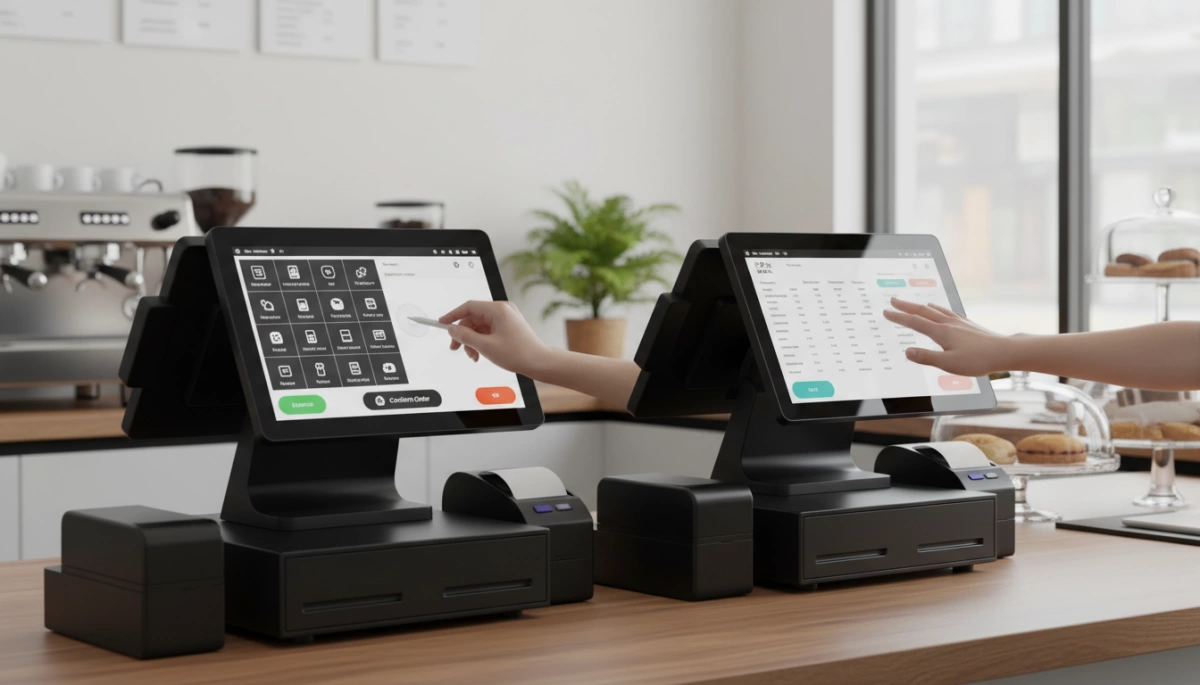 저항막 방식 vs 정전식 POS 단말기 디스플레이