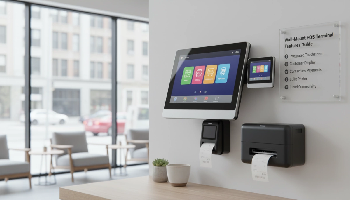 Wandmontage POS-Terminal Leitfaden